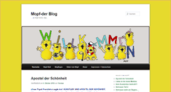 Desktop Screenshot of blog.mopf.net